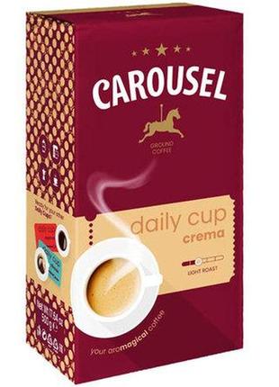 Кофе молотый натуральный carousel crema, 500г
