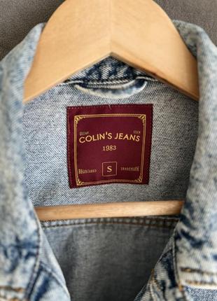 Коттоновая (джинсовая) мужская куртка бренда colin's9 фото