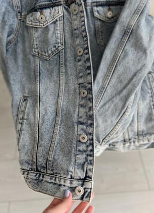 Коттоновая (джинсовая) мужская куртка бренда colin's7 фото