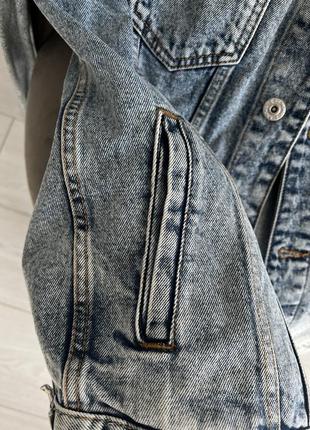Коттоновая (джинсовая) мужская куртка бренда colin's5 фото