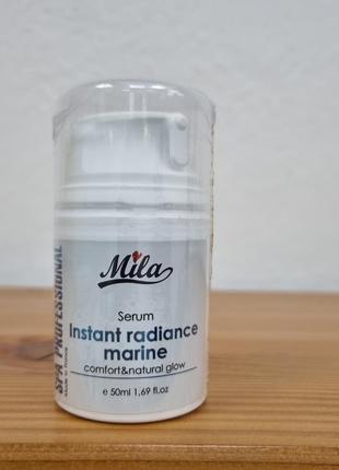 Mila perfect marine serum radiance сыворотка для сияния лица "морская" 50мл