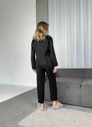 Домашний женский костюм свободного кроя брюки +рубашка, который завораживает и не требует лишних слов😍4 фото