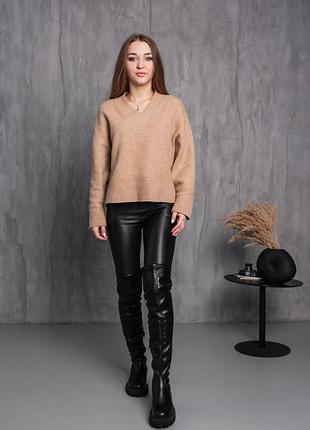 Ботфорты женские зимние fashion sleipnir 3886 38 размер 24,5 см черный10 фото
