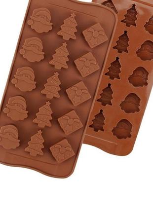 Форма для шоколаду baker різдво