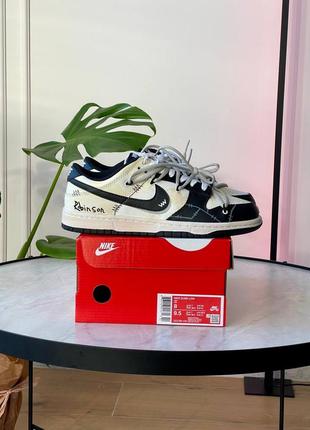 Мужские кроссовки nike sb dunk low robinson x off white2 фото