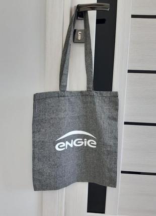 Еко-сумка шопер engie,привезений з італії2 фото