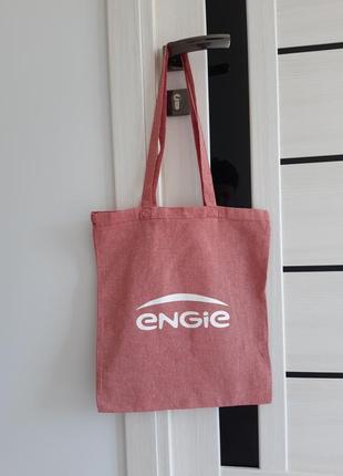 Еко-сумка шопер engie,привезений з італії5 фото