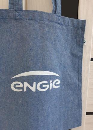 Еко-сумка шопер engie,привезений з італії8 фото