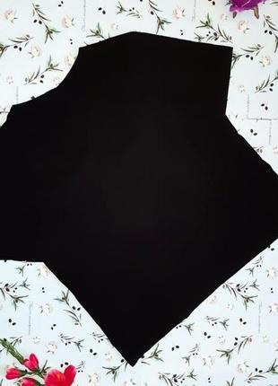 🎁1+1=3 шикарная черная футболка оверсайз h&m с цветами, размер 44 - 466 фото