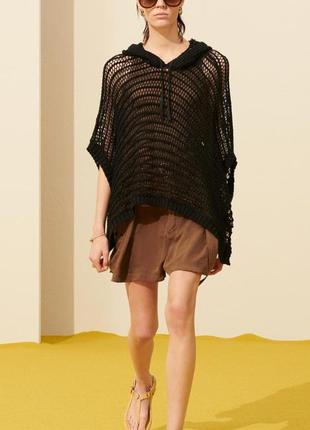 Пончо зара zara m-л