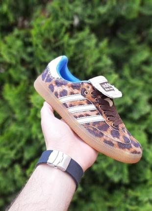 20973 adidas samba pony wales bonner leopard кроссовки женские адидас самба адидас6 фото