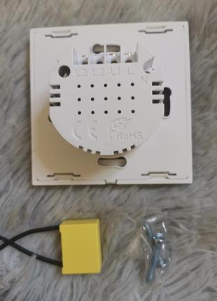 Сучасний сенсорний вимикач з wifi4 фото