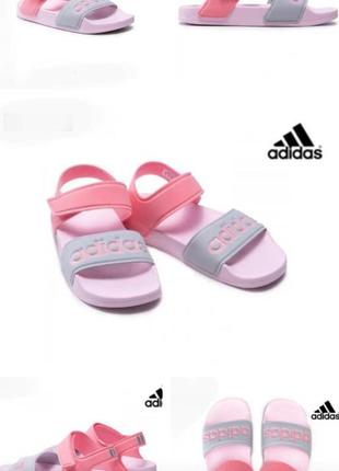 Босоніжки сандалі бренду adidas adilette  uk 3 eur 352 фото