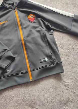 Спортивна кофта nike футбольного клубу roma (оригінал)2 фото