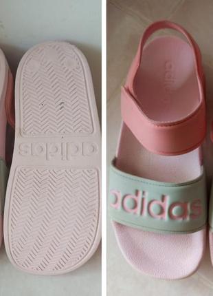 Босоніжки сандалі бренду adidas adilette  uk 3 eur 3510 фото