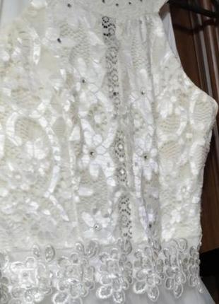 Свадебное платье, в греческом стиле афродита, шампань, размер л8 фото