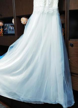 Свадебное платье, в греческом стиле афродита, шампань, размер л3 фото