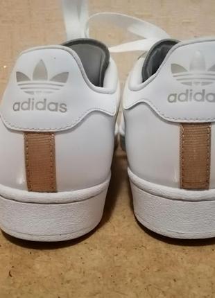 Кросiвки adidas superstar на стопу 25,5 см8 фото