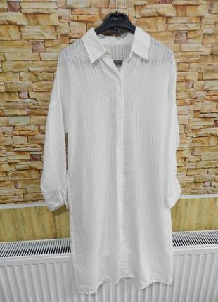 Туника удлиненная рубашка