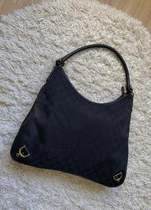 Сумка жіноча gucci canvas abbey d-ring shoulder bag2 фото