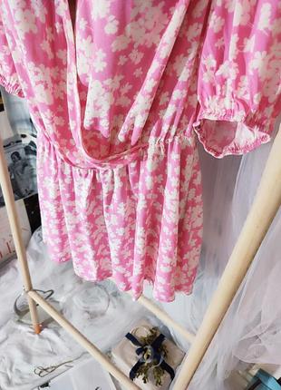 Легкая, розовая блузка от new look4 фото