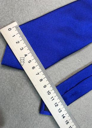 Шелковый галстук, замеры 151 х 7.35 фото