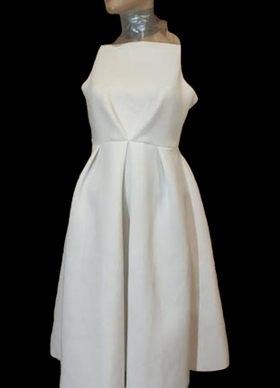 Шикарное белое платье из неопрена asos disign2 фото