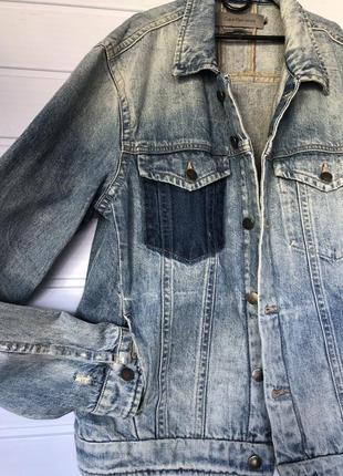 Джинсова куртка джинсовка6 фото