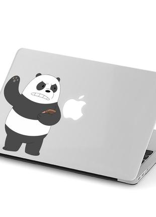 Чохол пластиковий для apple macbook pro 14.2 a2442 вся правда про ведмедів (we bare bears)