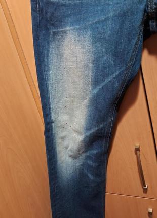 Джинсы g star эффект краски italy р 31/34