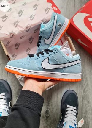 Чоловічі кросівки nike sb dunk low "club 58 gulf"4 фото