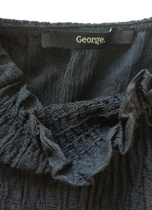 Черная блуза с маской от george, 143 фото