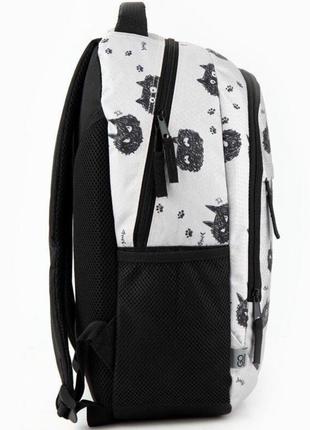 Рюкзак для підлітків gopack education для дівчат 21 л black cats сірий3 фото
