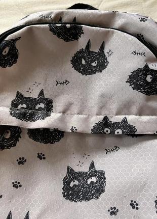 Рюкзак для підлітків gopack education для дівчат 21 л black cats сірий7 фото