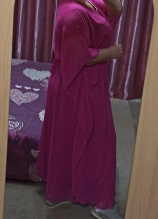 Шикарна довга сукня в арабському стилі 52-54-564 фото