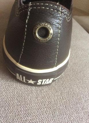 Converse all star, як нові шкіряні кеди відомого бренду, оригінал.4 фото