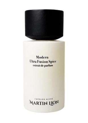 Нишевой парфюм martin lion modern ultra fusion spice унисекс