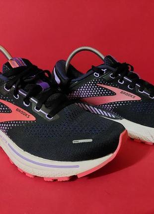 Brooks adrenaline gts 22 black purple 38р.2 фото