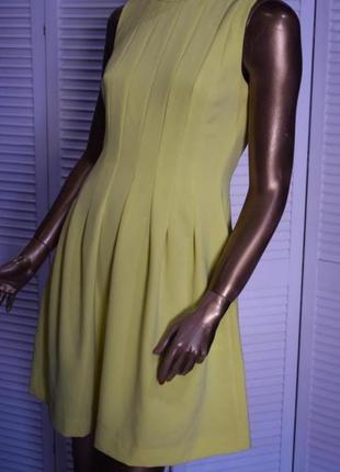 Лимонна сукня hm, плаття3 фото