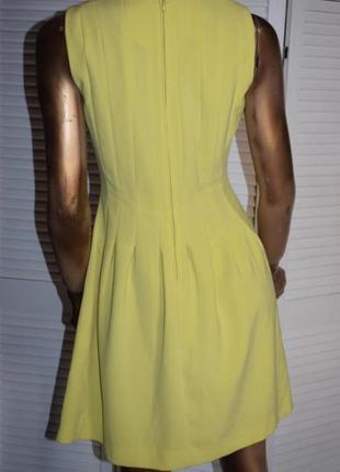 Лимонна сукня hm, плаття4 фото