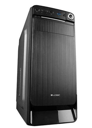 Корпус для комп'ютера logicconcept at-k003-10-0000000-0002 k3 usb 3.0 midi-tower без бж atx black / корпус для пк