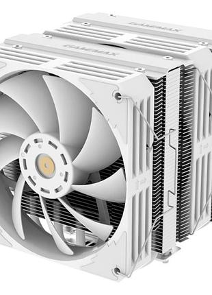 Кулер для процесора gamemax twin 600 white 120мм intel/amd білий 120мм