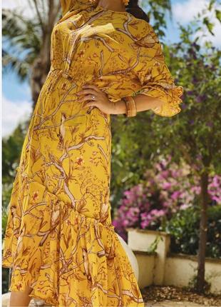 Натуральное платье коллаборации johanna ortiz x h&amp;m10 фото