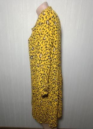 Платье - рубашка. платье в леопардовый принт.. платье в леопардовый принт. платье большой размер5 фото