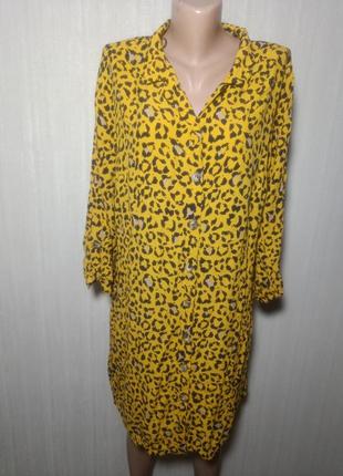 Платье - рубашка. платье в леопардовый принт.. платье в леопардовый принт. платье большой размер3 фото