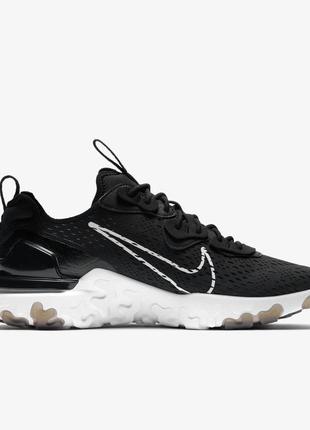 Nike react vision black white 8