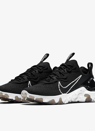 Nike react vision black white 7