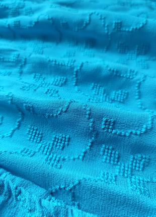 Голубой топ с вышивкой 100% вискоза monsoon2 фото