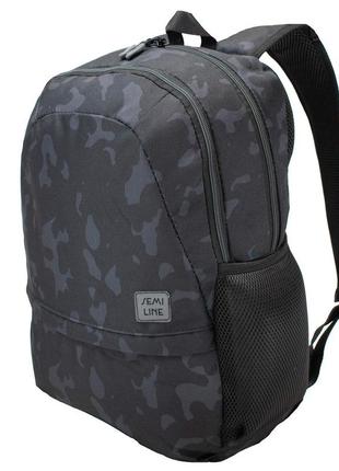 Рюкзак міський semi line 12 black (j4925-1)