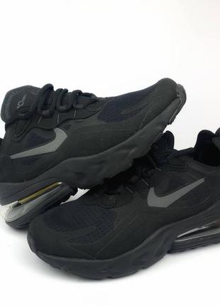 Nike air max 270 react black8 фото